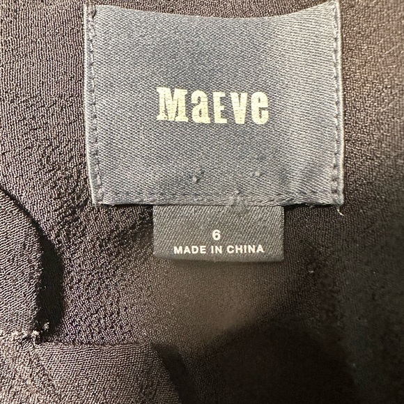 Maeve Black Midi Dress - Picture 4 of 6